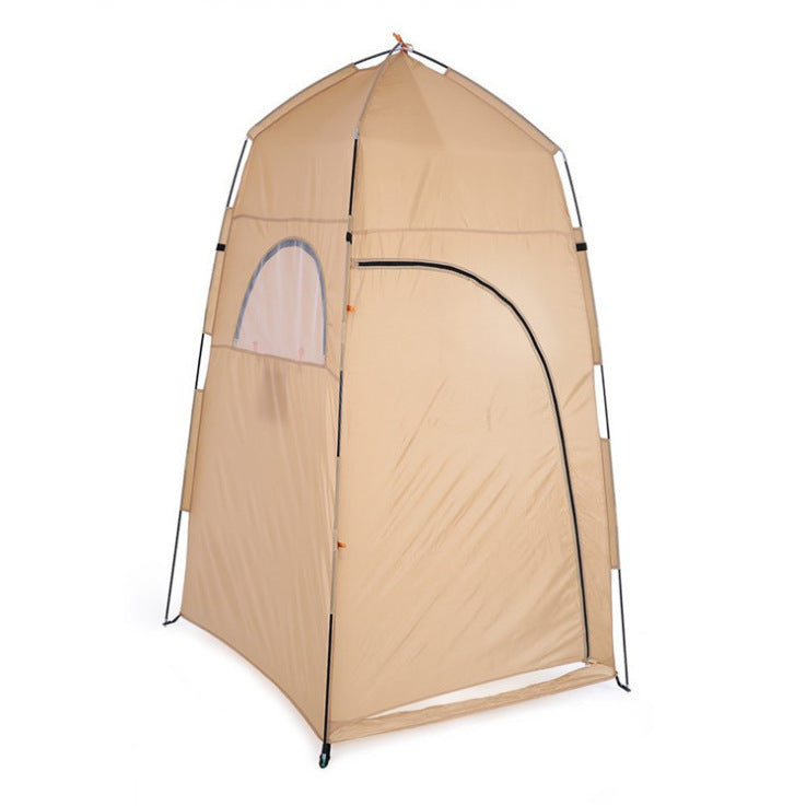 The new changing tent is portable for bathing, birdwatching, fishing, toilet guard, and portable warmth, preventing light leakage