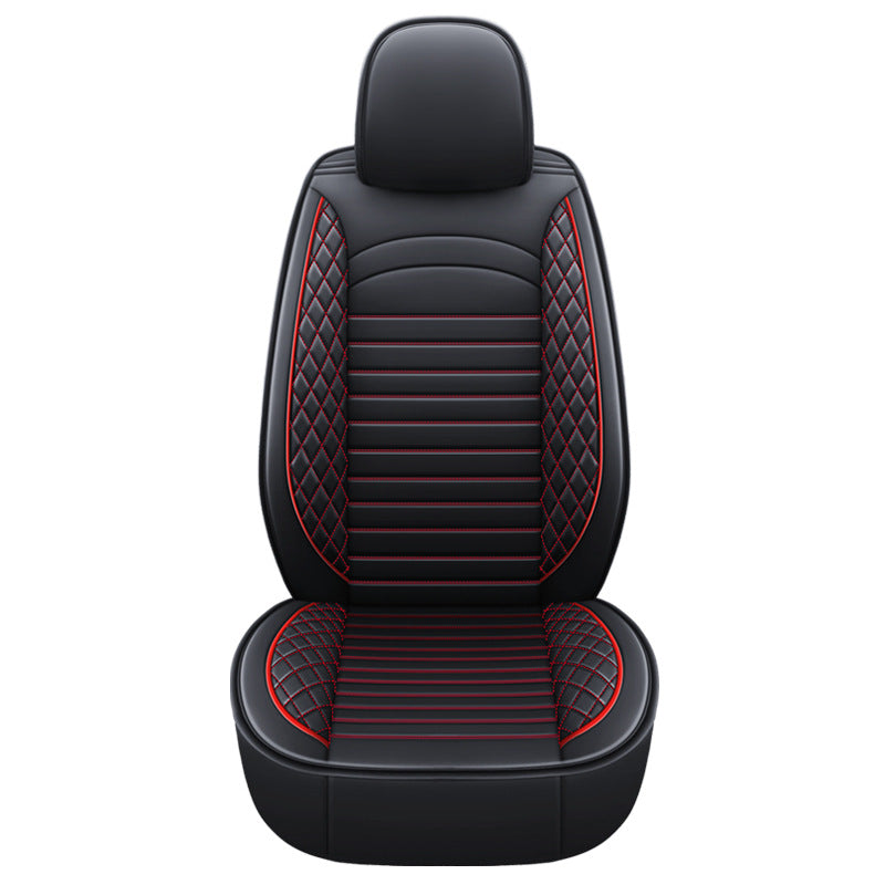 New all-season universal cartoon car seat cushion wholesale, premium feel, full leather, full coverage for small passenger car seat cushions