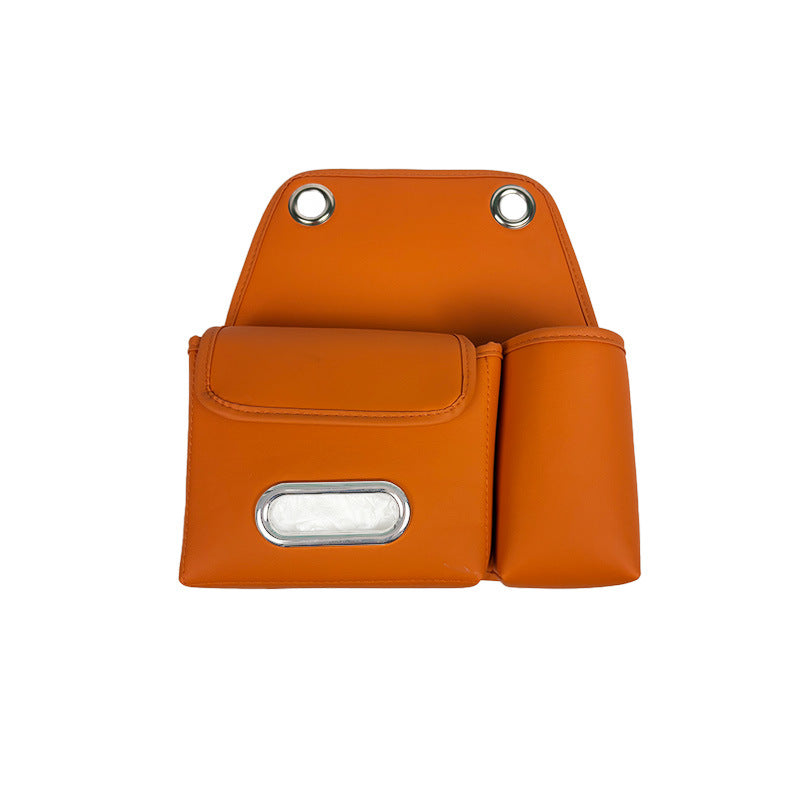 Multifunctional storage bag for car seats, tissue boxes, car storage bags, hanging bags, water cup holders in the car