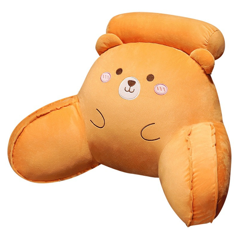 Bedside soft bag large backrest waist cushion dormitory bed backrest cushion office pillow tatami sofa pillow