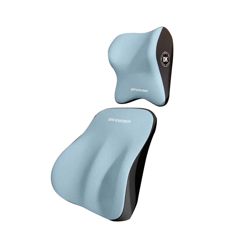 Car headrest, lumbar support, high-quality neck pillow, special pillow in the car, lumbar support, seat backrest, car supplies