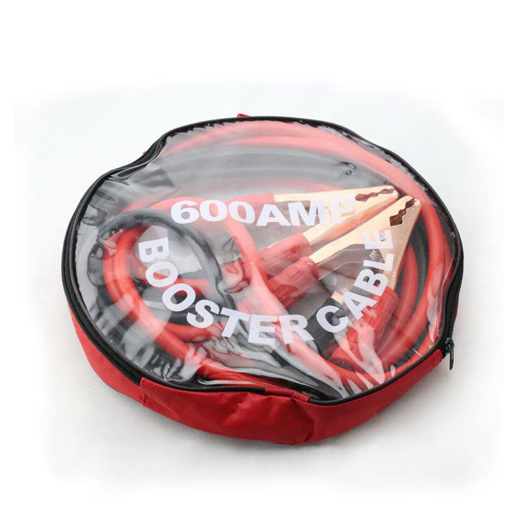 Car battery dasher wire 600A car starter crosser wire connected to battery pure copper emergency rescue line ignition wire