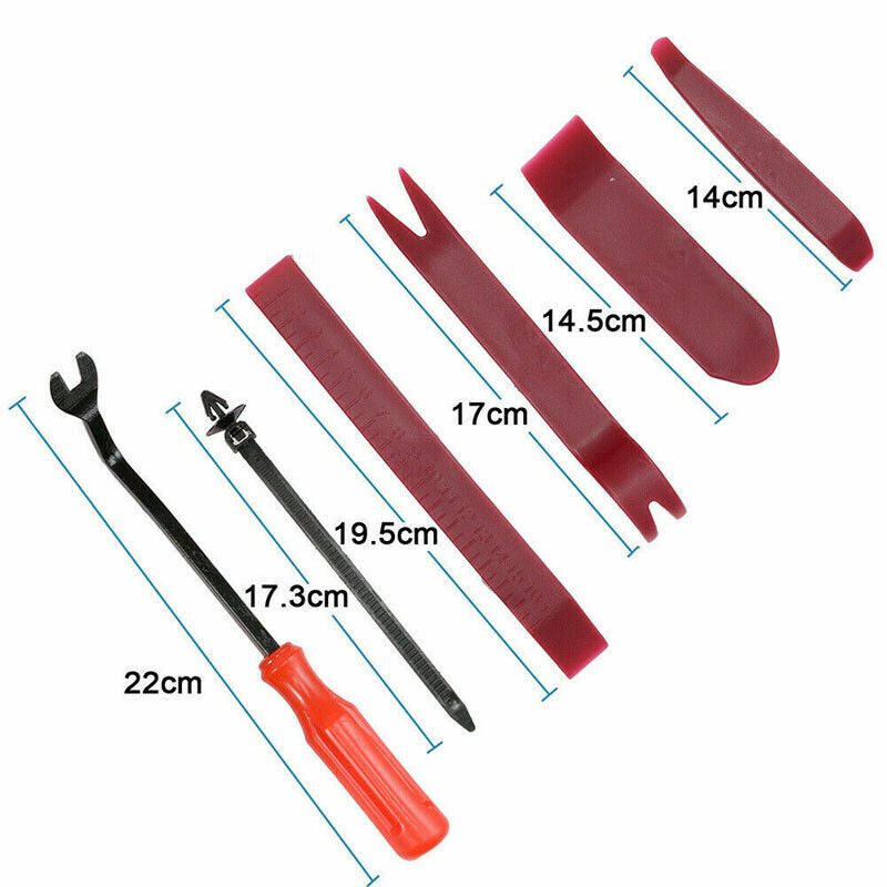 Car Buckle Assortment Set - 17 Types Universal