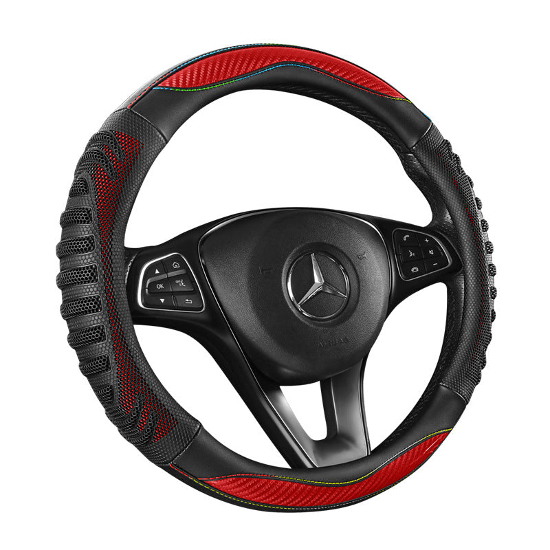 Four-season universal honeycomb sports handlebar covers, steering wheel covers, anti-slip modification covers, cross-border Douyin one-piece dropshipping