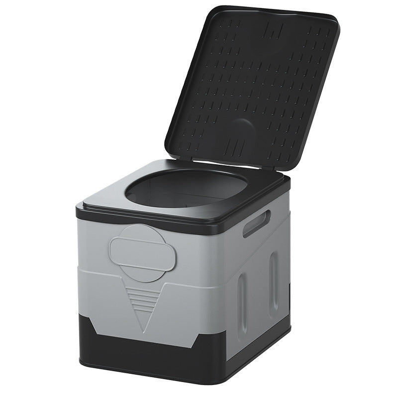 [In Stock Wholesale] Foldable Toilet, Foldable Portable Toilet, Outdoor Camping Van-mounted Toilet, Emergency Toilet