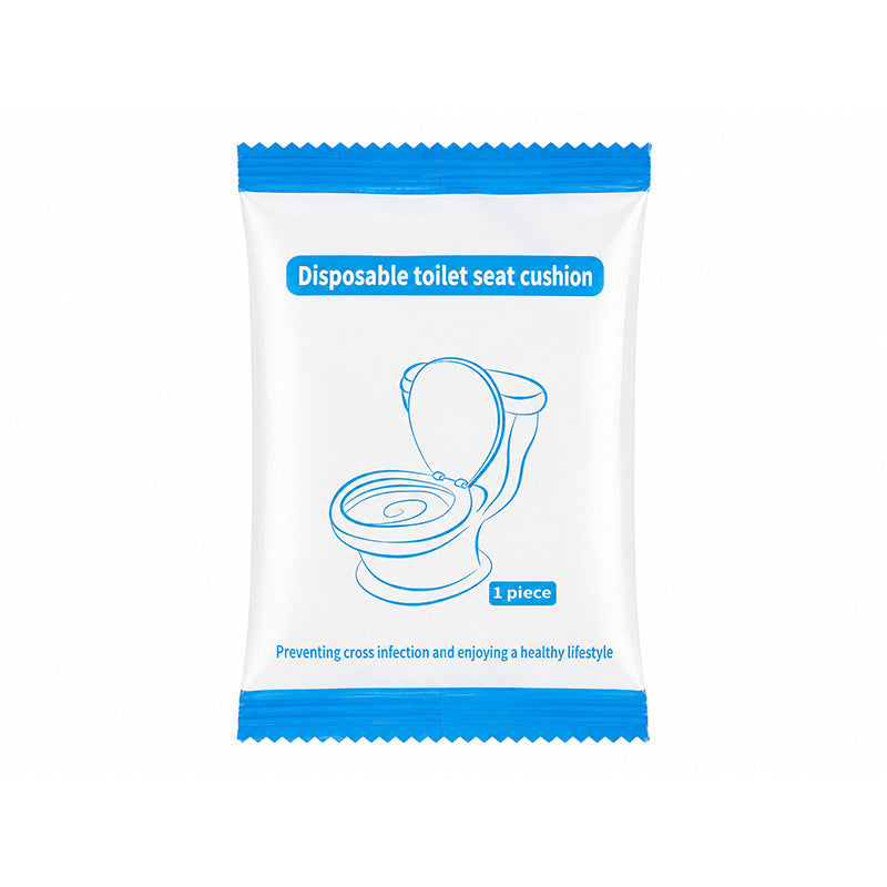 Cross-border English disposable toilet mat, individually packaged, thickened, all-season portable travel hotel seat mat