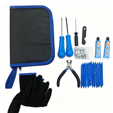 Car Emergency Tire Repair Kit, 27-Piece