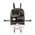 Car multifunctional seat back storage bag, anti-kick pad, convenient cartoon cute tissue box, tissue storage bag, storage box