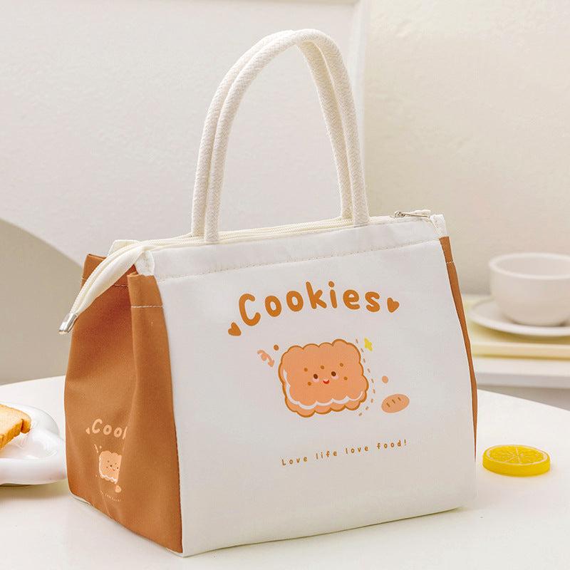 Insulated Lunch Bag, Large-Capacity Handheld