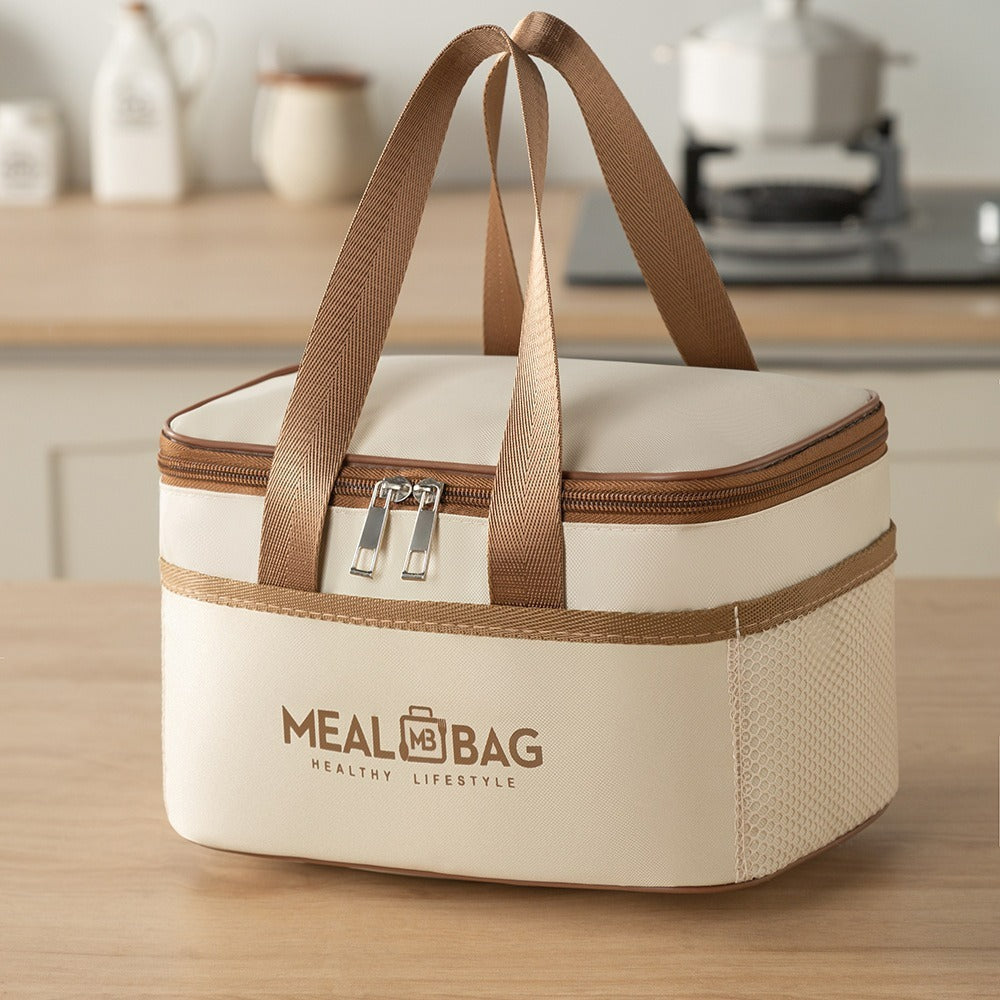 Insulated Lunch Bag, Waterproof Tote