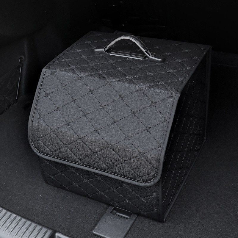 Car trunk storage box, car tail box, camellia car, good things, sorting storage box, multi-functional storage girl