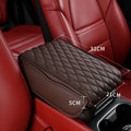 Manufacturer cross-border car armrest box height pad, car goods, double-sided practical storage bag, memory foam armrest box pad