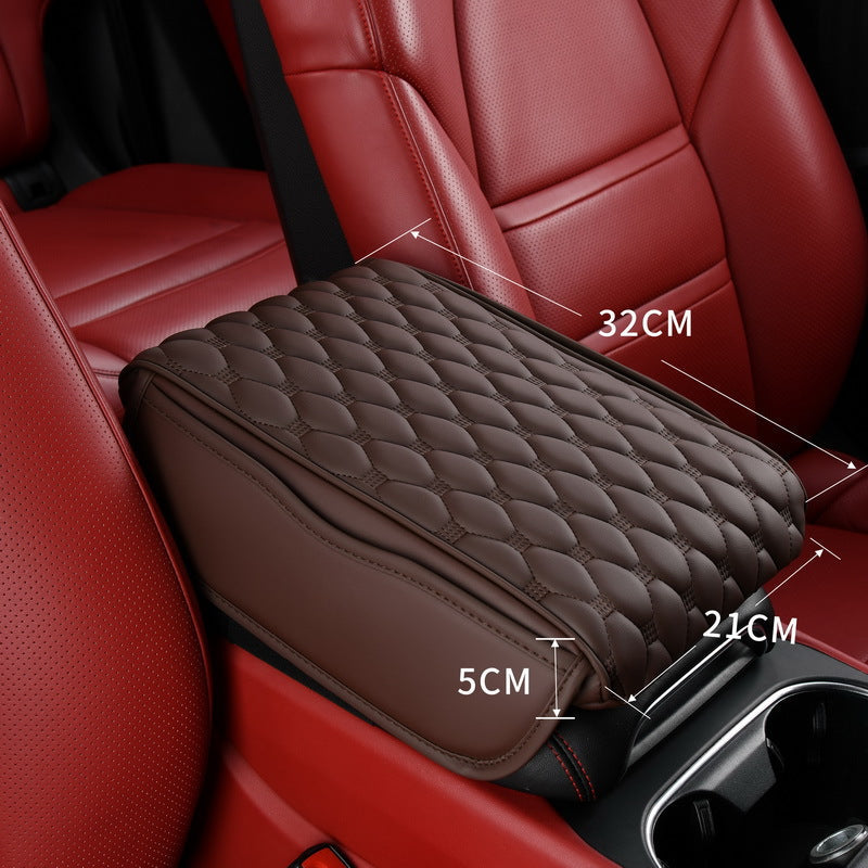Manufacturer cross-border car armrest box height pad, car goods, double-sided practical storage bag, memory foam armrest box pad
