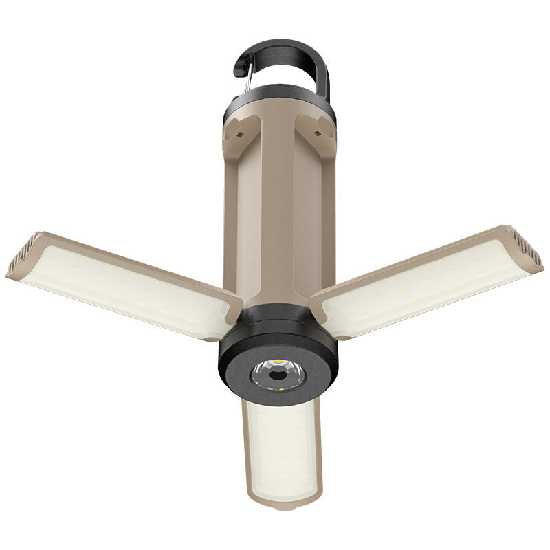 Camping Tent Light, Four-Leaf Foldable LED