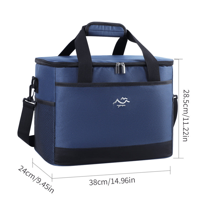 Insulated Cooler Bag, Portable Cold Storage
