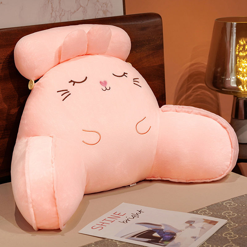 Bedside soft bag large backrest waist cushion dormitory bed backrest cushion office pillow tatami sofa pillow