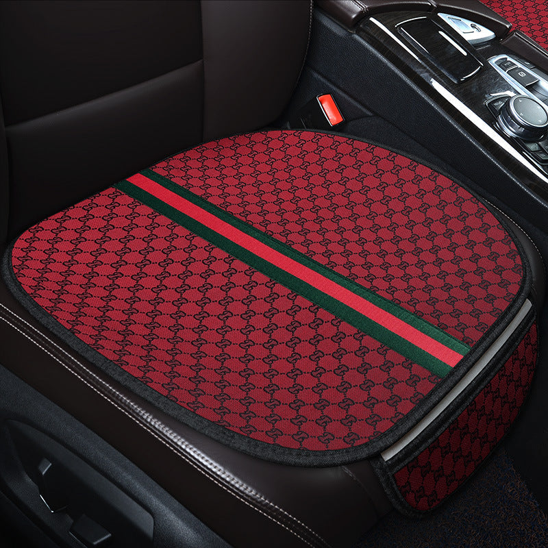 Car seat cushion all-season universal Kuqi three-piece set