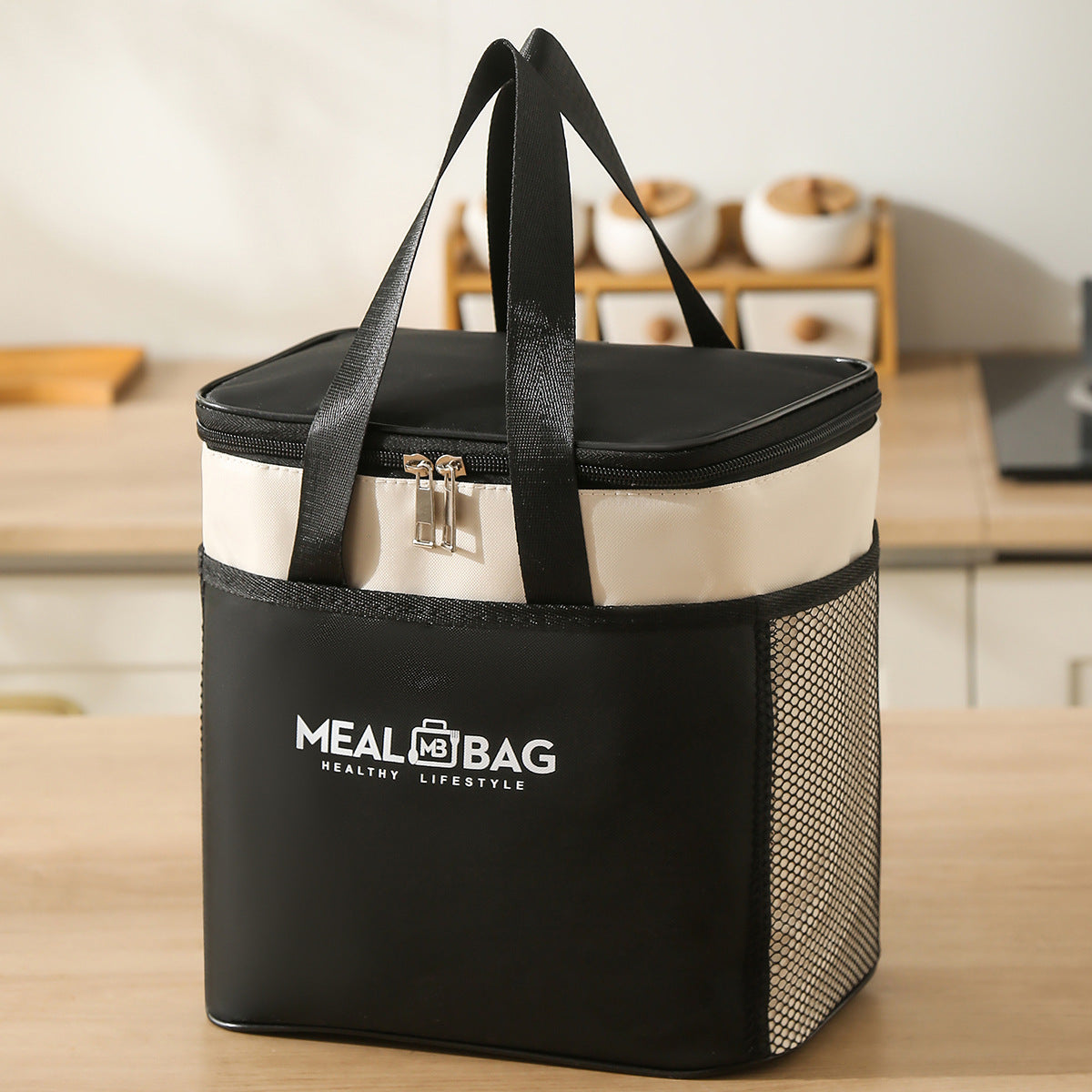 Insulated Lunch Bag, Waterproof Oxford Cloth