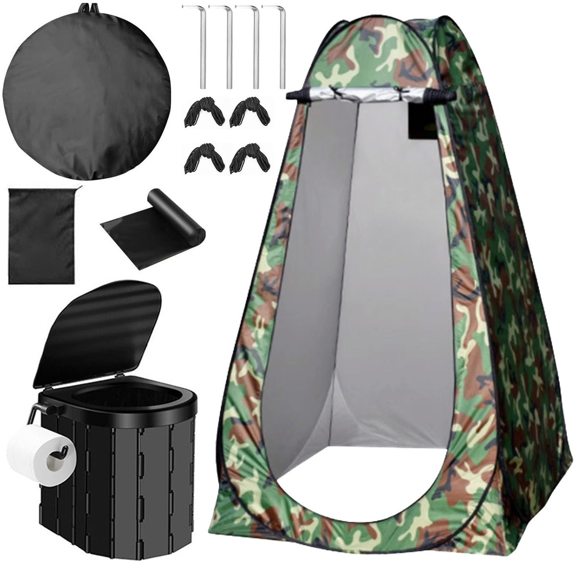 Fishing, shower, bathing artifact, outdoor camping, fishing, changing clothes, simple and portable, portable portable toilet, warm tent, toilet