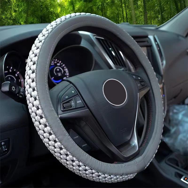 Steering Wheel Cover, Ice Silk, Universal Fit