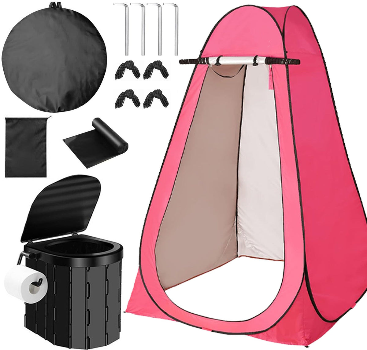 Fishing, shower, bathing artifact, outdoor camping, fishing, changing clothes, simple and portable, portable portable toilet, warm tent, toilet